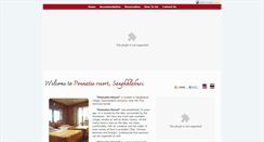Desktop Screenshot of en.ponnateeresort.com