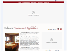 Tablet Screenshot of en.ponnateeresort.com